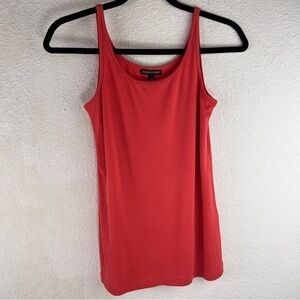 EILEEN FISHER 100% Silk Melon colored Tank top. Size XS. Thin Straps